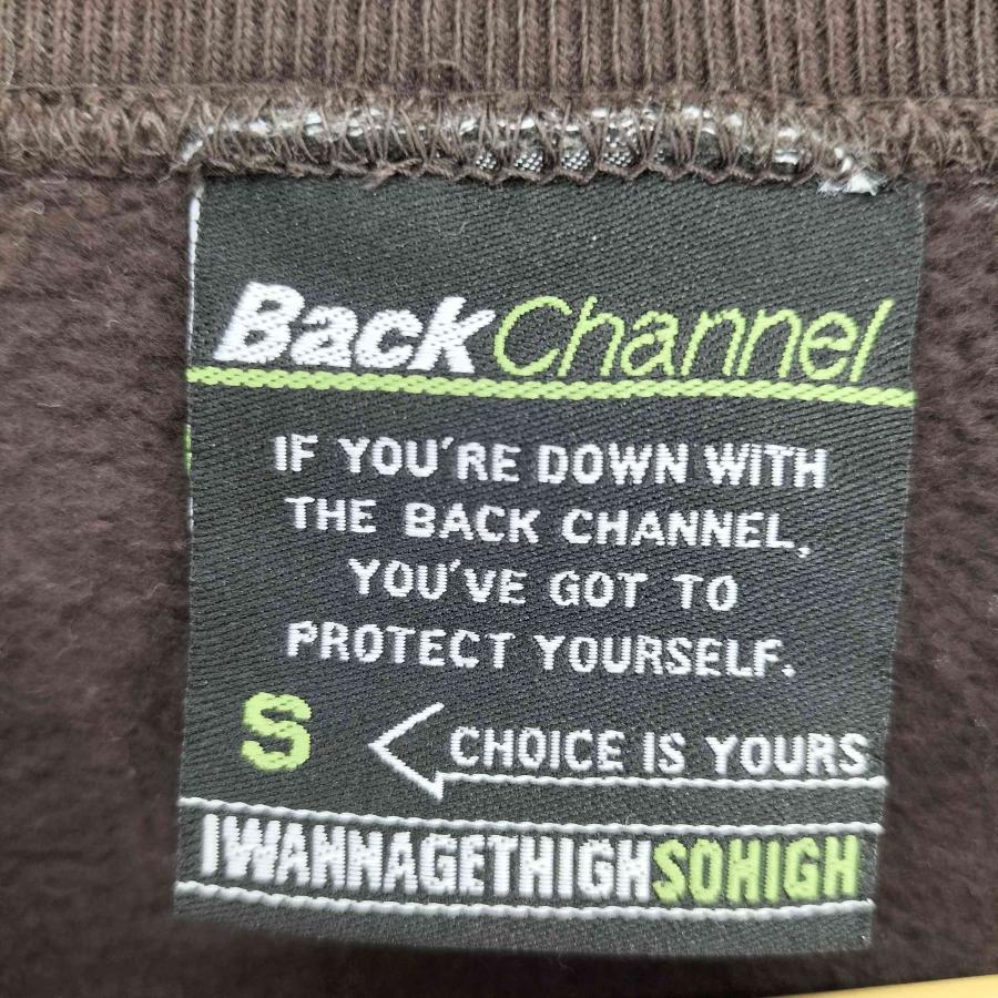 Back Channel（バックチャンネル） ZIG ZAG CREW SWEAT メンズ S 中古