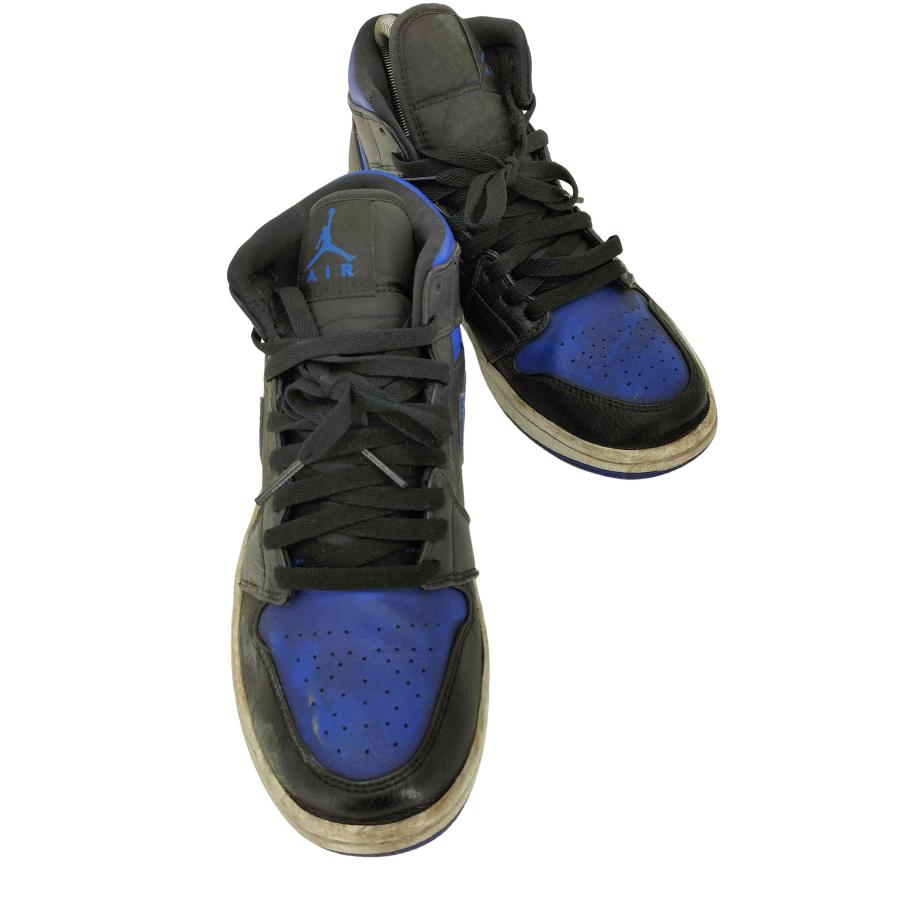 JORDAN BRAND(ジョーダンブランド) AIR 1 MID BLACK/BLUE メ 中古 古着 