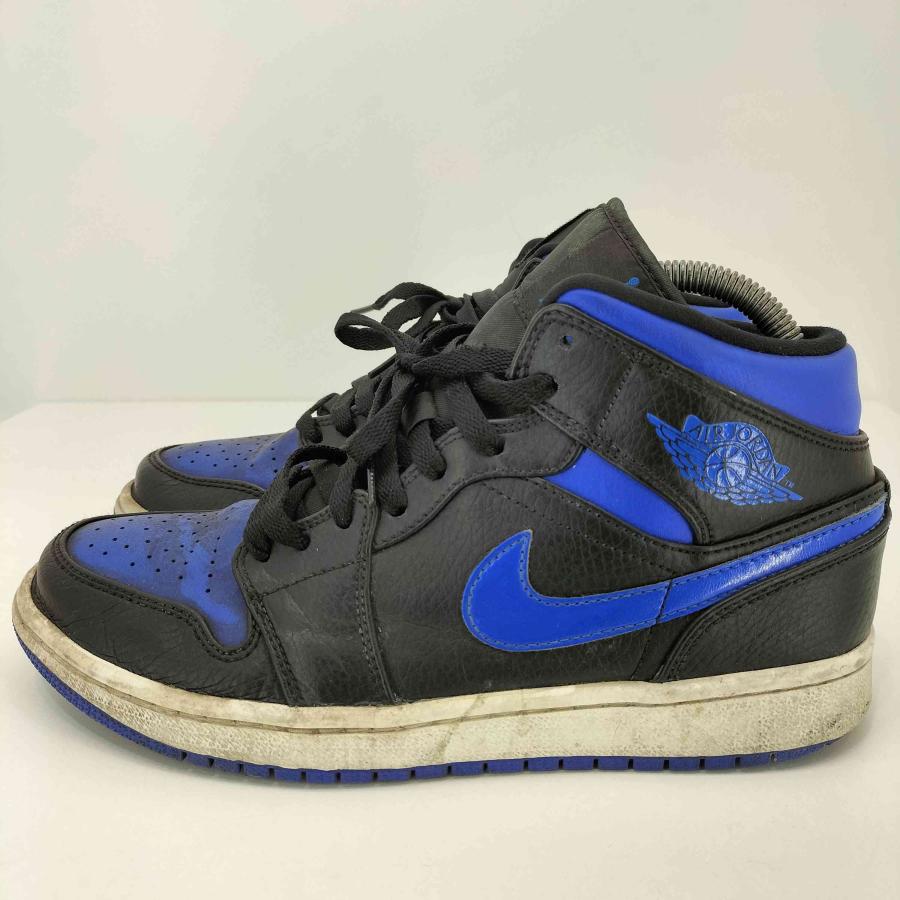 JORDAN BRAND(ジョーダンブランド) AIR 1 MID BLACK/BLUE メ 中古 古着 