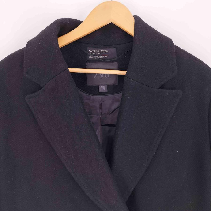 ZARA（ザラ） ZW COLLECTION ダブルブレストウールブレンドコート