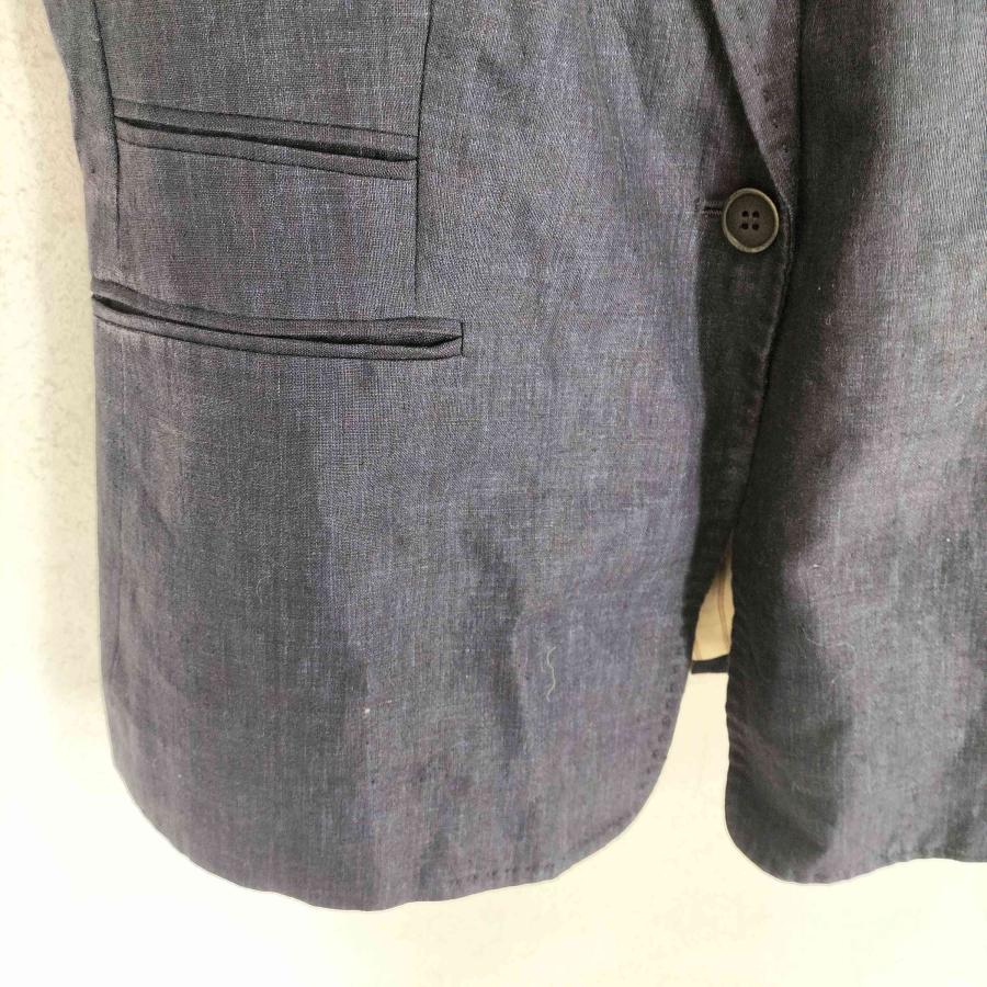 ZARA（ザラ） リネン100 1Bテーラードジャケット メンズ L 中古 古着