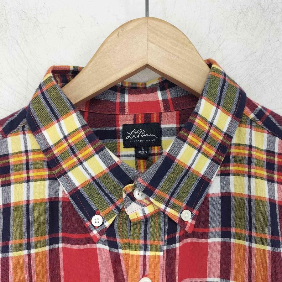 L.L.Bean（エルエルビーン） 復刻 筆記体タグ ボタンダウン チェック
