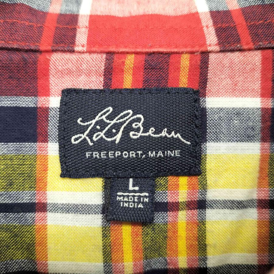 L.L.Bean（エルエルビーン） 復刻 筆記体タグ ボタンダウン チェック