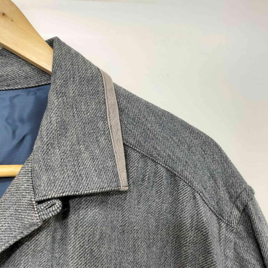 PAPAS（パパス） ウール混 コットンシャツジャケット メンズ JPN：M