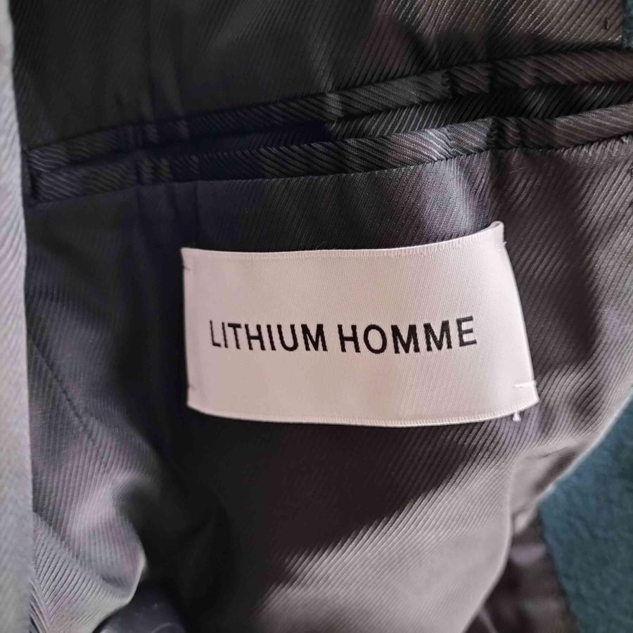 LITHIUM HOMME（リチウム オム） ウールナイロン混チェスターコート