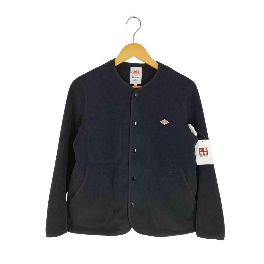Danton（ダントン） FLEECE COLLARLESS JACKET フリース カラーレス