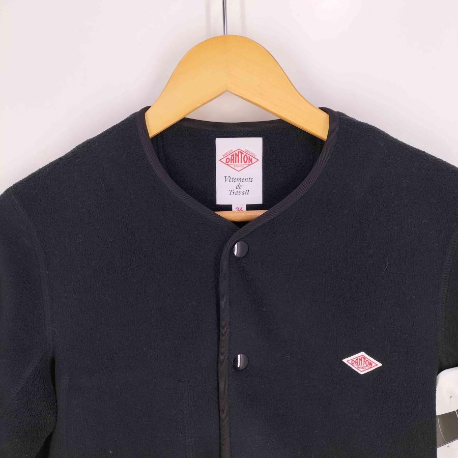 Danton（ダントン） FLEECE COLLARLESS JACKET フリース カラーレス