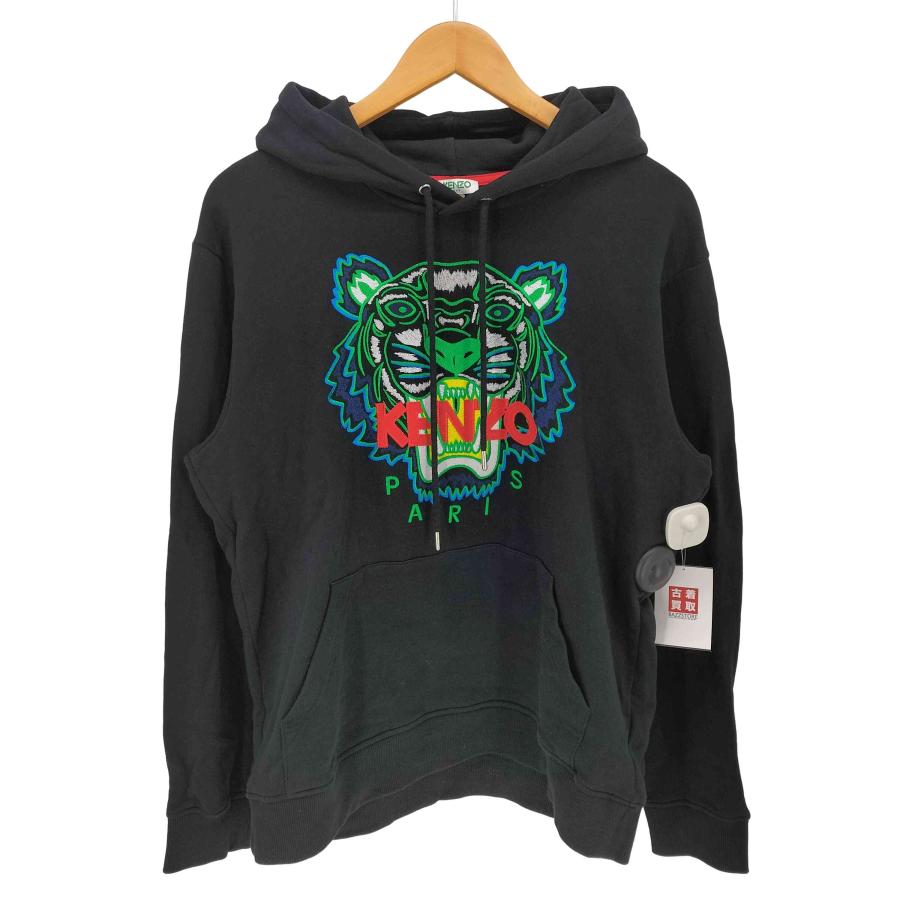 額装品/Tiger/バーンズ KENZO PARIS(ケンゾーパリス) SWEATSHIRT TIGER HOODIE タイガー 刺繍