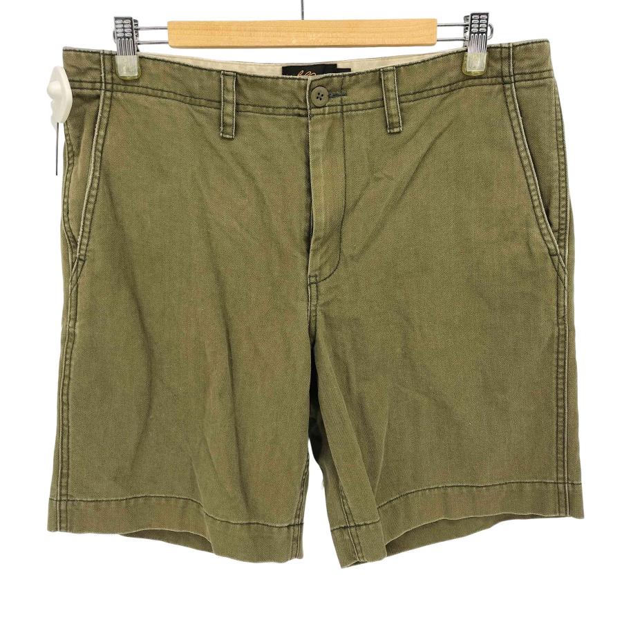 L.L.Bean（エルエルビーン） 筆記体タグ 復刻 ヘリンボーン ショーツ