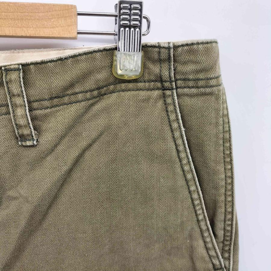 L.L.Bean（エルエルビーン） 筆記体タグ 復刻 ヘリンボーン ショーツ