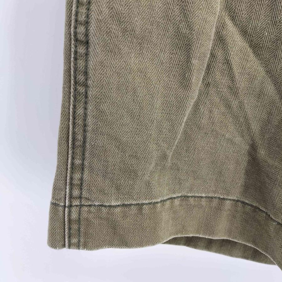 L.L.Bean（エルエルビーン） 筆記体タグ 復刻 ヘリンボーン ショーツ