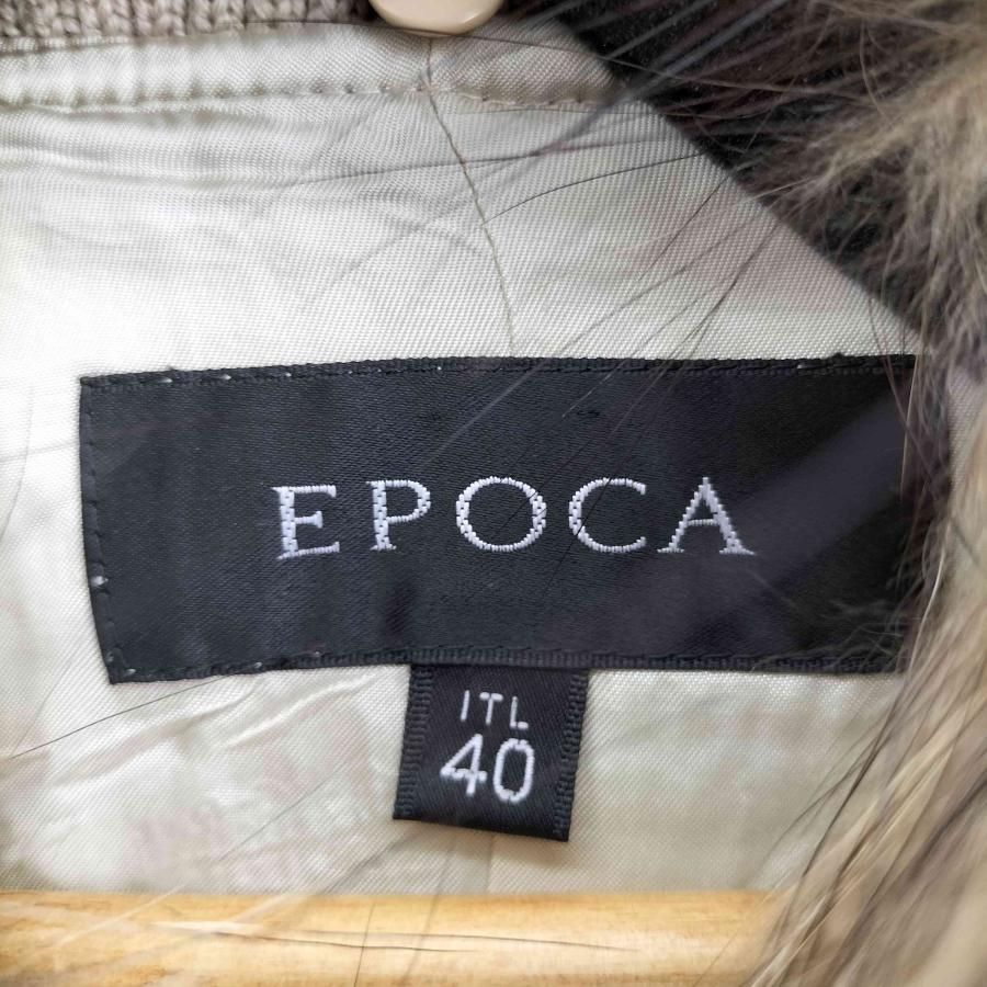 EPOCA（エポカ） フォックスファー付き ダウンコート レディース 40 
