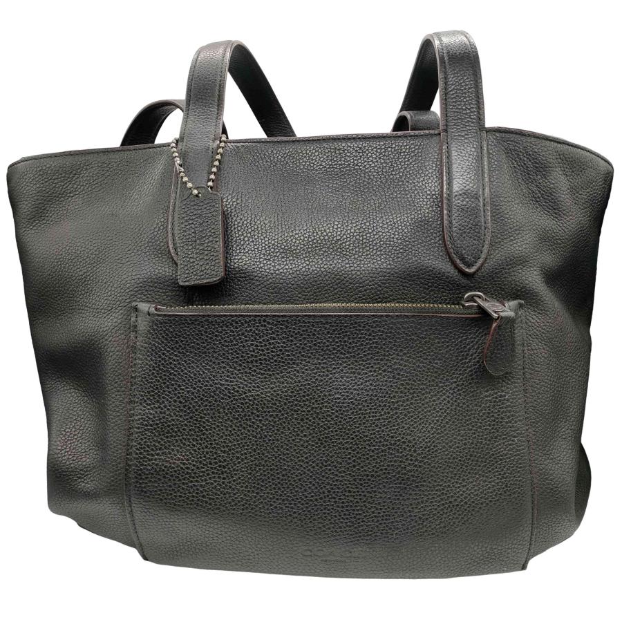 COACH（コーチ） Metropolitan Pebble Leather Soft Tote Bag 中古