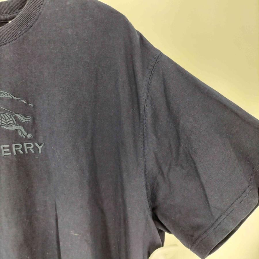 BURBERRY（バーバリー） ホースロゴ刺繍 プリント S/S クルーネック T