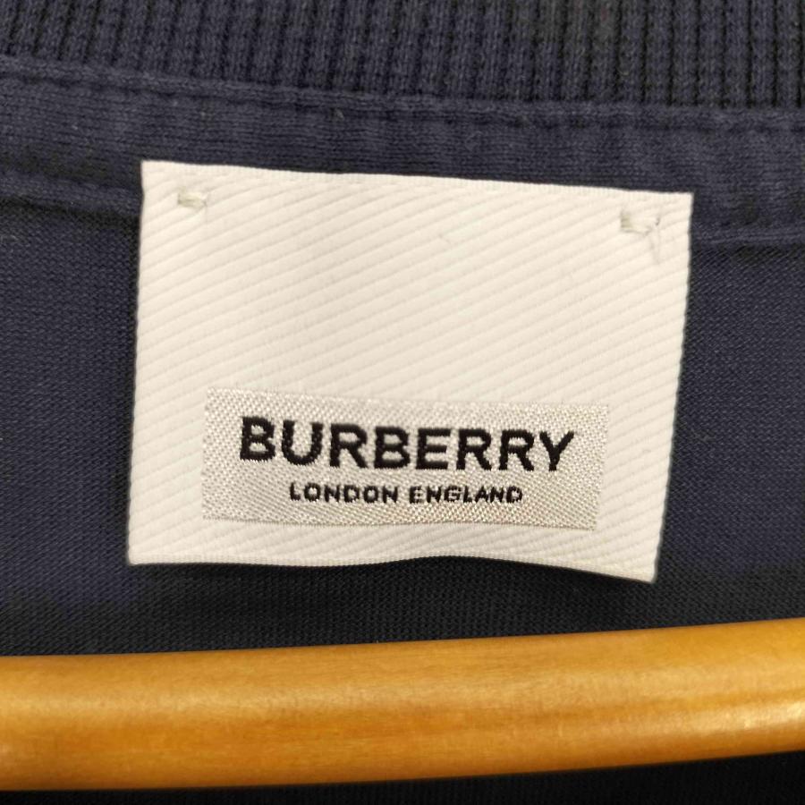 【美品】BURBERRY バーバリー　モノグラム　ホースロゴ　総柄　刺繍 BURBERRY（バーバリー） ホースロゴ刺繍 プリント S/S クルーネック T