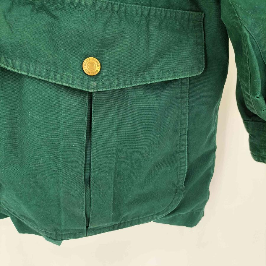 白タグ 90s Eddie Bauer コーデュロイ カバーオール 深緑 Eddie Bauer（エディーバウアー） 90s 白タグ コットンポリ フィールド