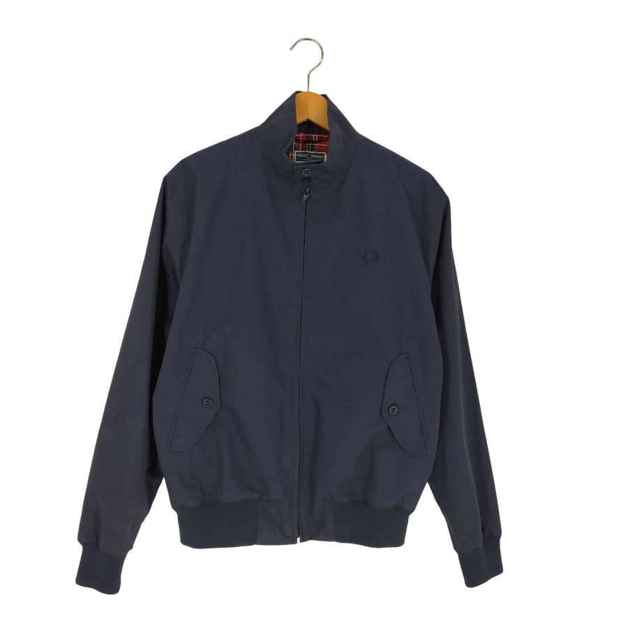 希少　フレッドペリー　ハリントンジャケット　スイングトップ　異素材　L 月桂樹 FRED PERRY（フレッドペリー） リイシュー ハリントンジャケット