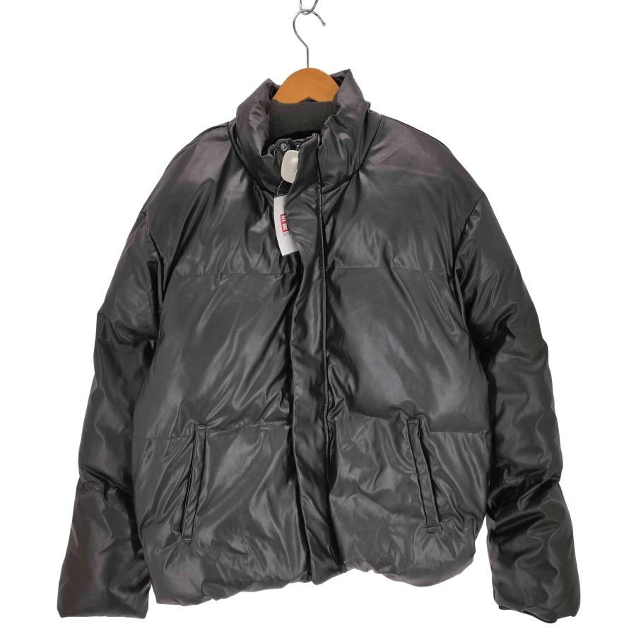 CavariA（キャバリア） フェイクレザーダウンジャケット メンズ JPN：L