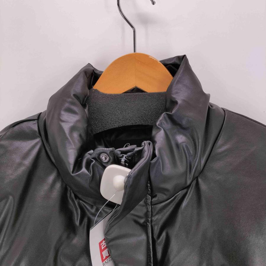 CavariA（キャバリア） フェイクレザーダウンジャケット メンズ JPN：L