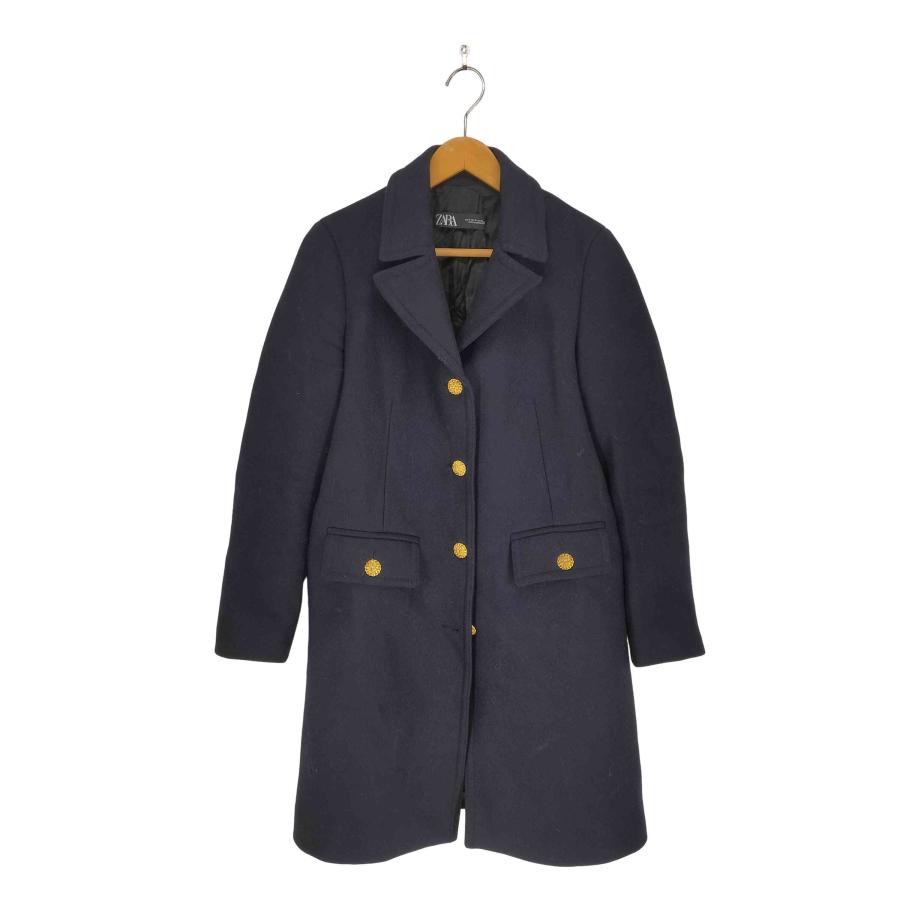 ZARA（ザラ） MANTECO 金ボタン ウールコート レディース M 中古 古着