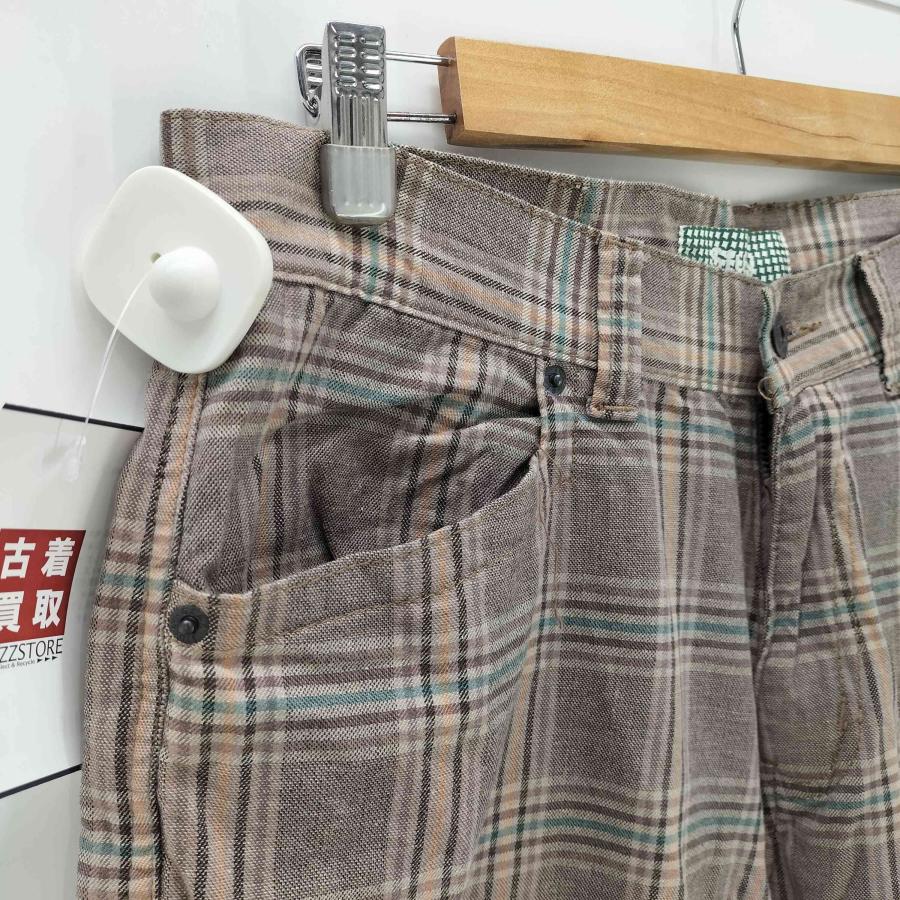 STUSSY（ステューシー） 00S 紺タグ OLD チェック ハーフ パンツ