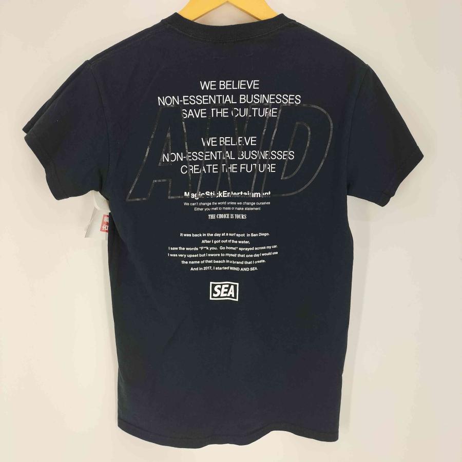 WIND AND SEA（ウィンダンシー） 20SS ロゴプリント S/S クルーネック