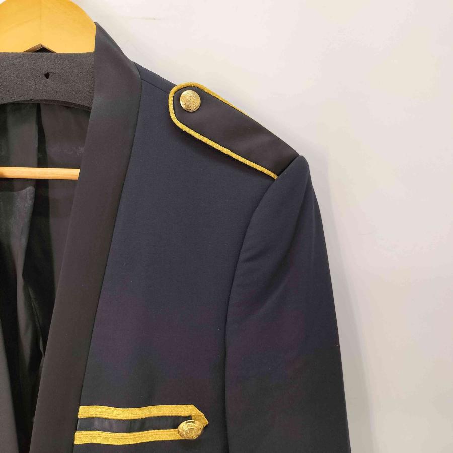 ZARA ナポレオン ジャケット 金ボタン L ZARA ザラ ダブルブレスト ナポレオンジャケット 金ボタン 紺ブレ