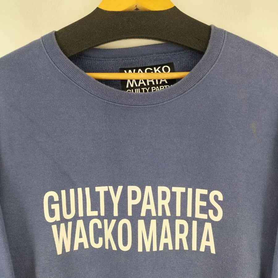 WACKO MARIA（ワコマリア） ロゴプリント クルーネックスウェット