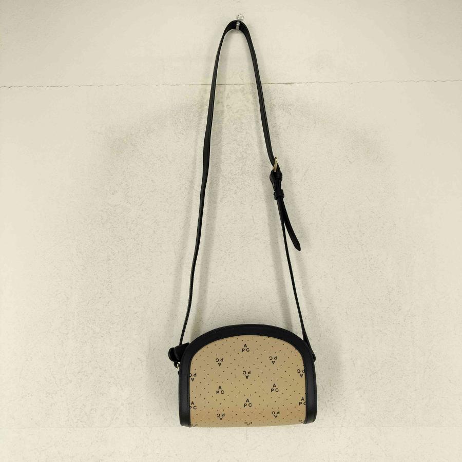 A.P.C.(アーペーセー) SAC DEMI-LUNE MINI ハーフムーン ショルダーバッグ レディ 中古 古着 0404の画像