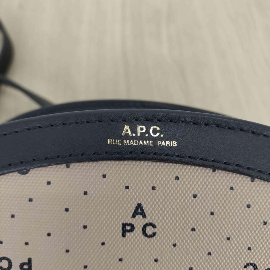 A.P.C.(アーペーセー) SAC DEMI-LUNE MINI ハーフムーン ショルダーバッグ レディ 中古 古着 0404の画像