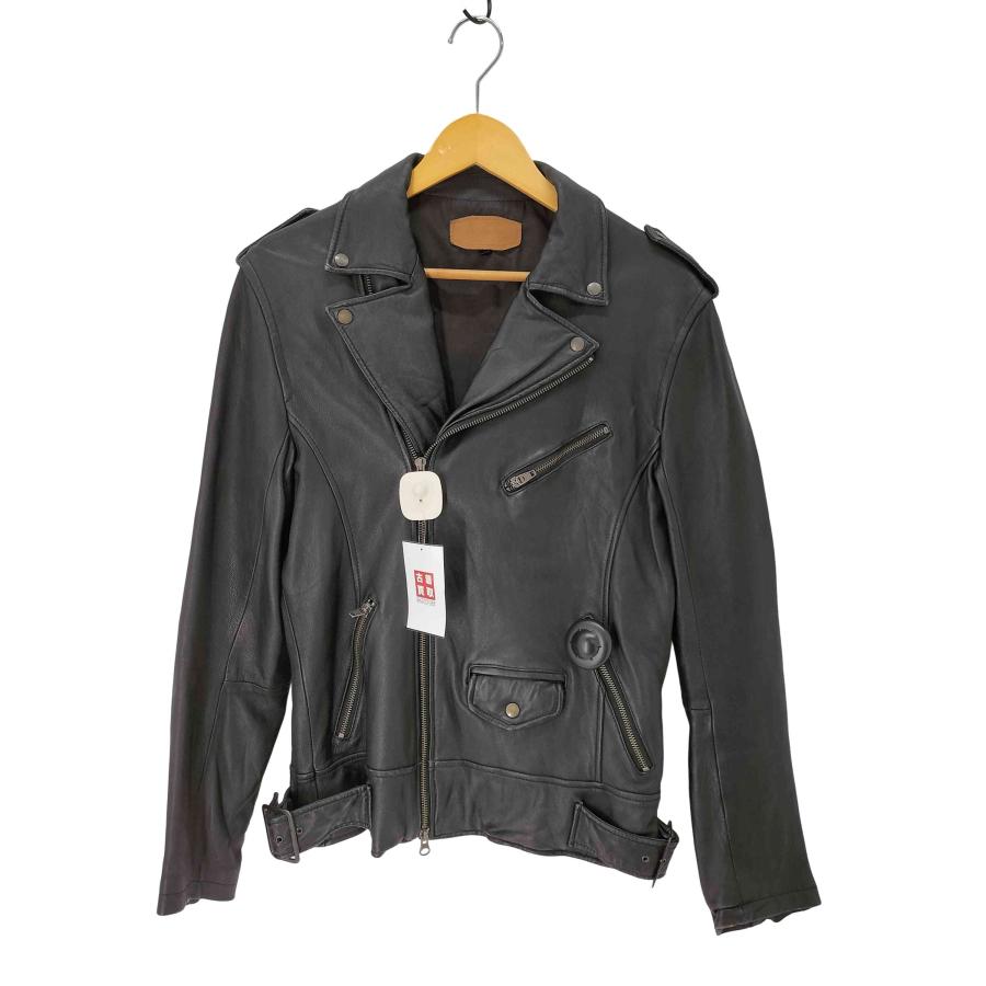 希少XL✨JACKROSE ジャックローズ ダブル ライダース ジャケット 羊革 JACKROSE（ジャックローズ） 羊革 ラムレザー ダブル ライダース