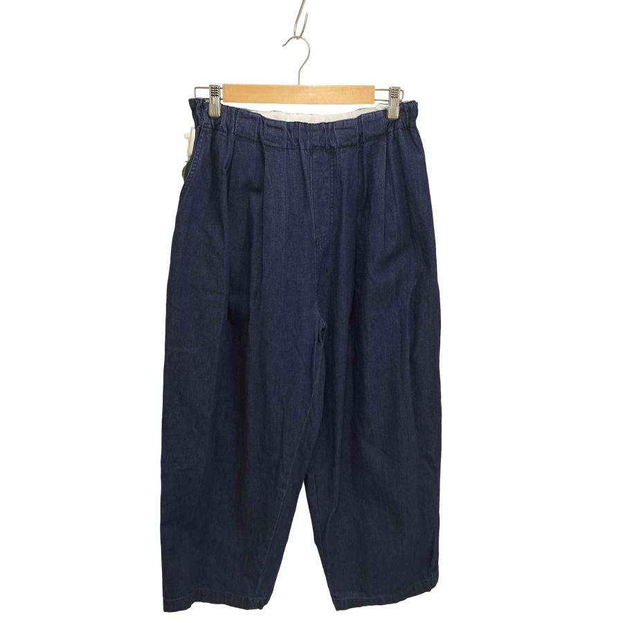 mizuiroind（ミズイロインド） 25SS デニム タック ワイドパンツ 