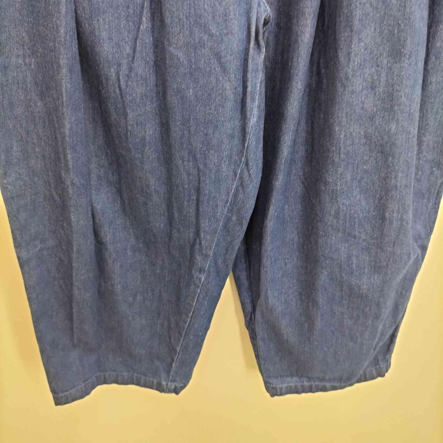 mizuiroind（ミズイロインド） 25SS デニム タック ワイドパンツ 
