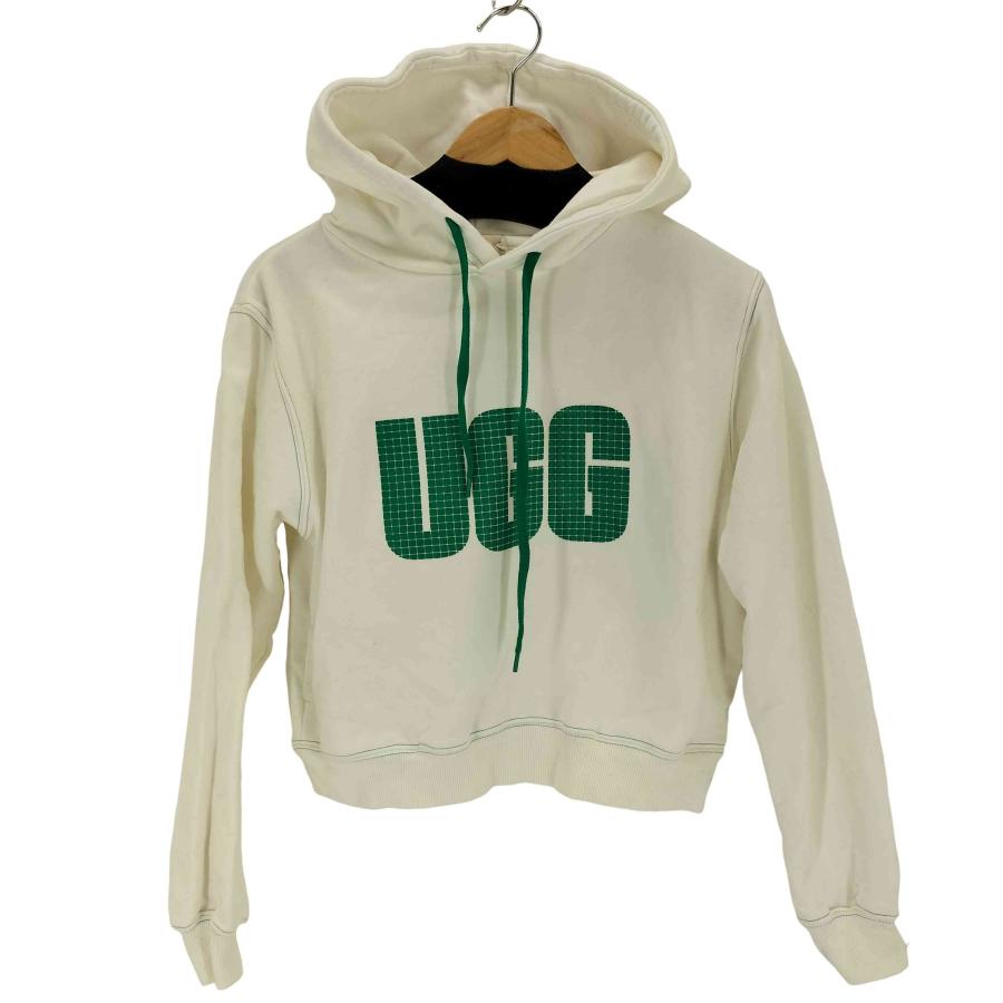 UGG（アグ） mos カラー発泡ロゴ 短丈フーディー レディース import：M 