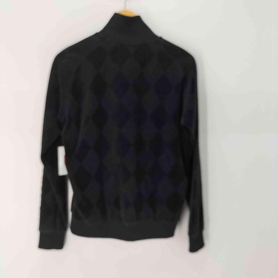 FRED PERRY（フレッドペリー） アーガイル ベロア トラックジャケット 