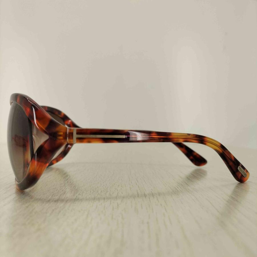 トムフォード イタリア製 バタフライ サングラス ブラウン系 ケース付き TOM FORD（トムフォード） vivienne バタフライサングラス メンズ 61