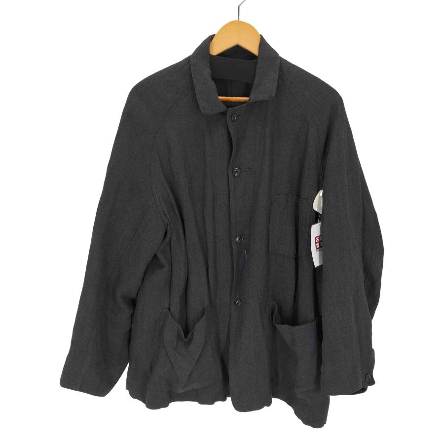 ☆LIDNM RAYON LINEN CHORE JACKET S LIDnM（リドム） 24SS RAYON LINEN CHORE JACKET メンズ JPN：S 中古