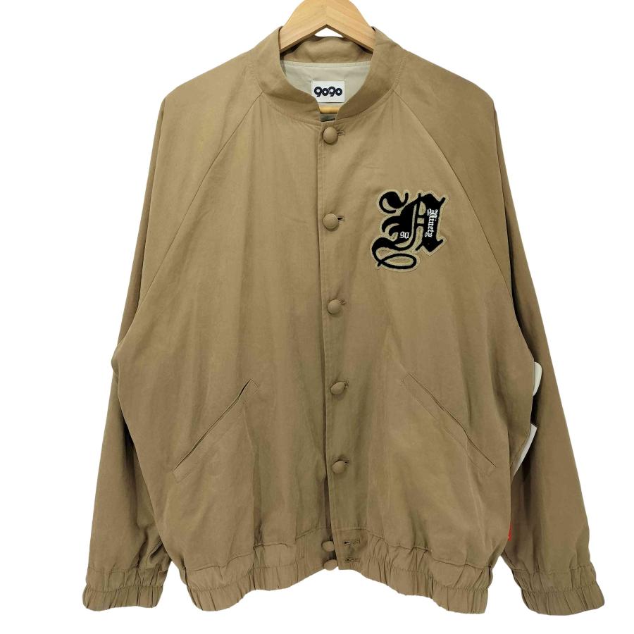 9090 9090(ナインティナインティ) Peach-skin Stadium Jacket メンズ 