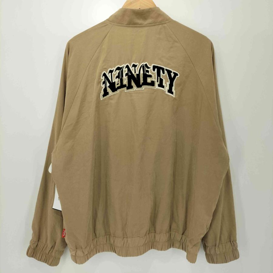 9090 9090(ナインティナインティ) Peach-skin Stadium Jacket メンズ