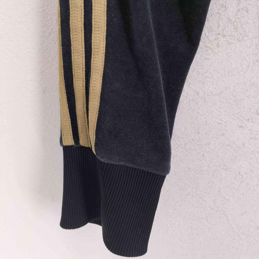 adidas（アディダス） Y2K 刺繍ロゴ ベロアジャケット メンズ 表記無