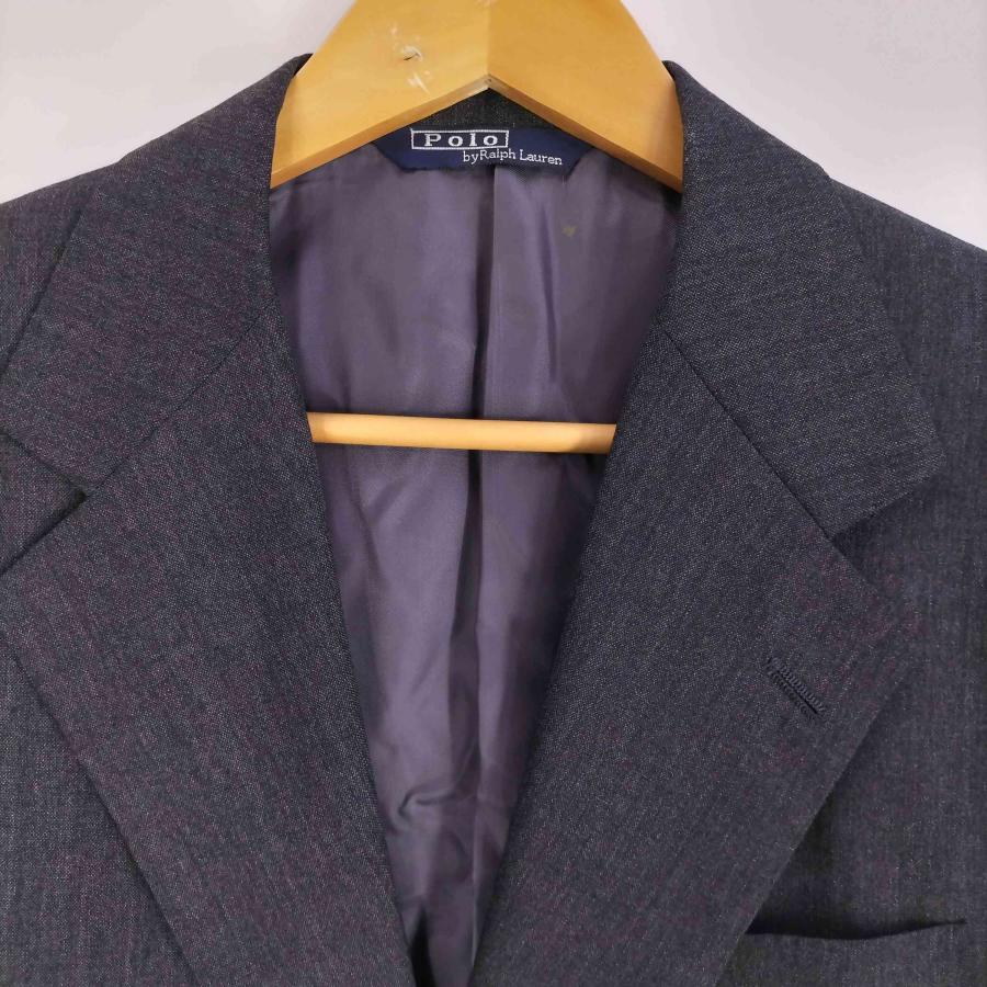 Polo by RALPH LAUREN(ポロバイラルフローレン) ウール 2B シングルブレスト テーラ 中古 古着 0406_2