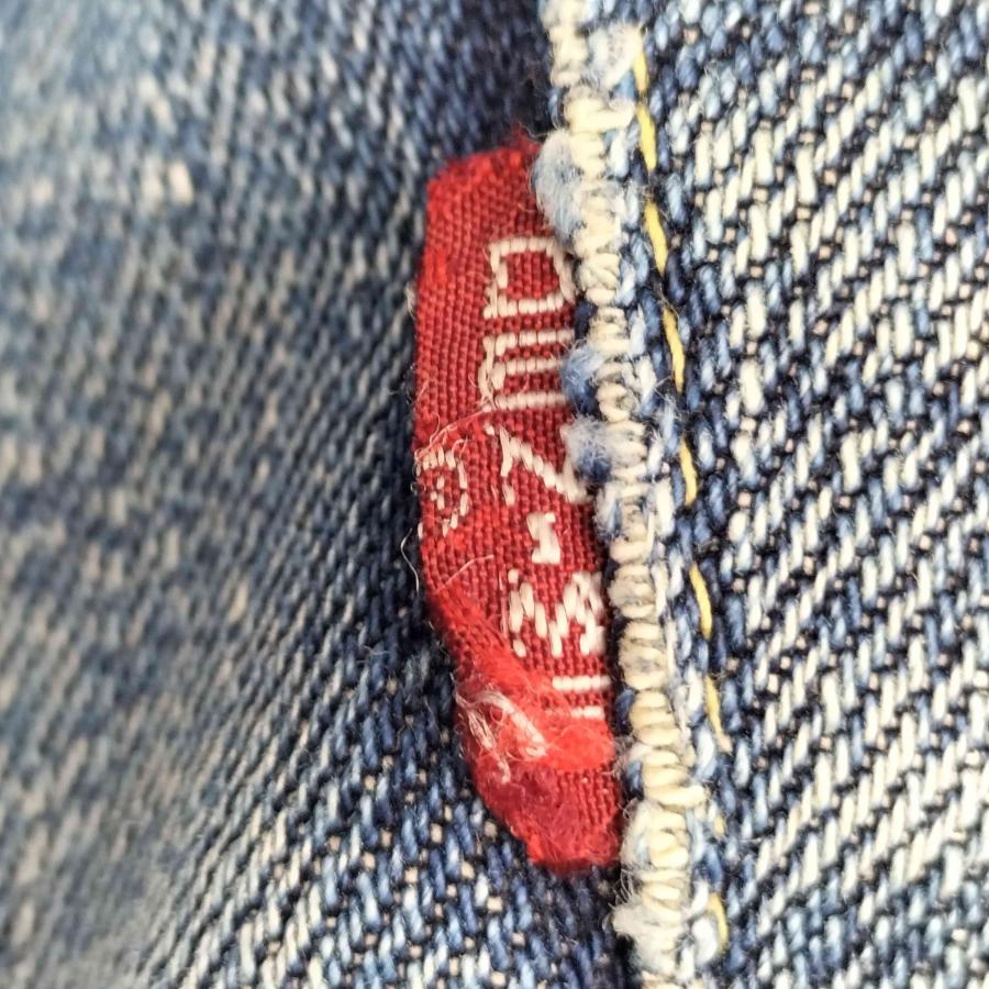 Denime（ドゥニーム） ボタンフライ 赤耳 ストレートパンツ メンズ 