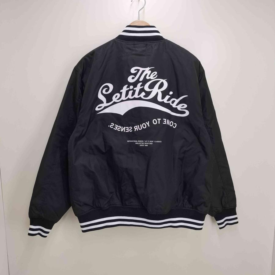 LET IT RIDE（レットイットライド） プリントスタジャン メンズ L 中古