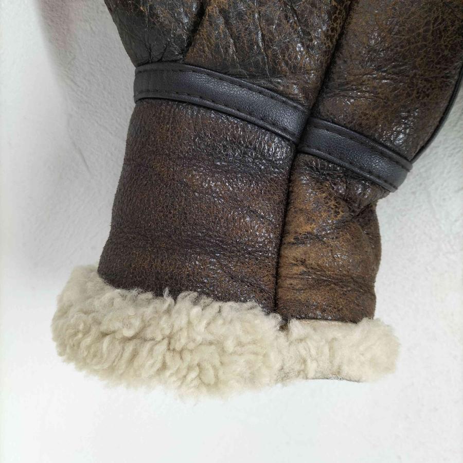 U.S. ARMY(ユーエスアーミー) B-3 フライト ムートンジャケット メンズ