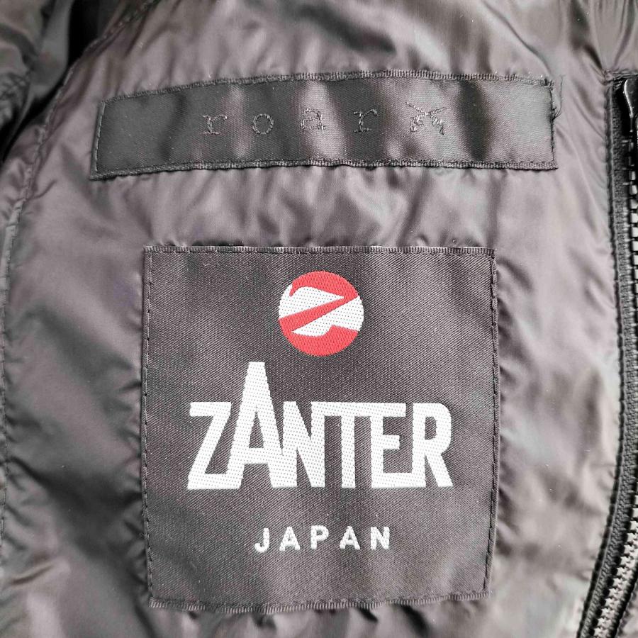 roar ロアー Pコート スワロフスキー 2丁拳銃 ウール クロスガン M roar(ロアー) ×ZANTER JAPAN 背面 二丁拳銃 スワロフスキー 切替 3連