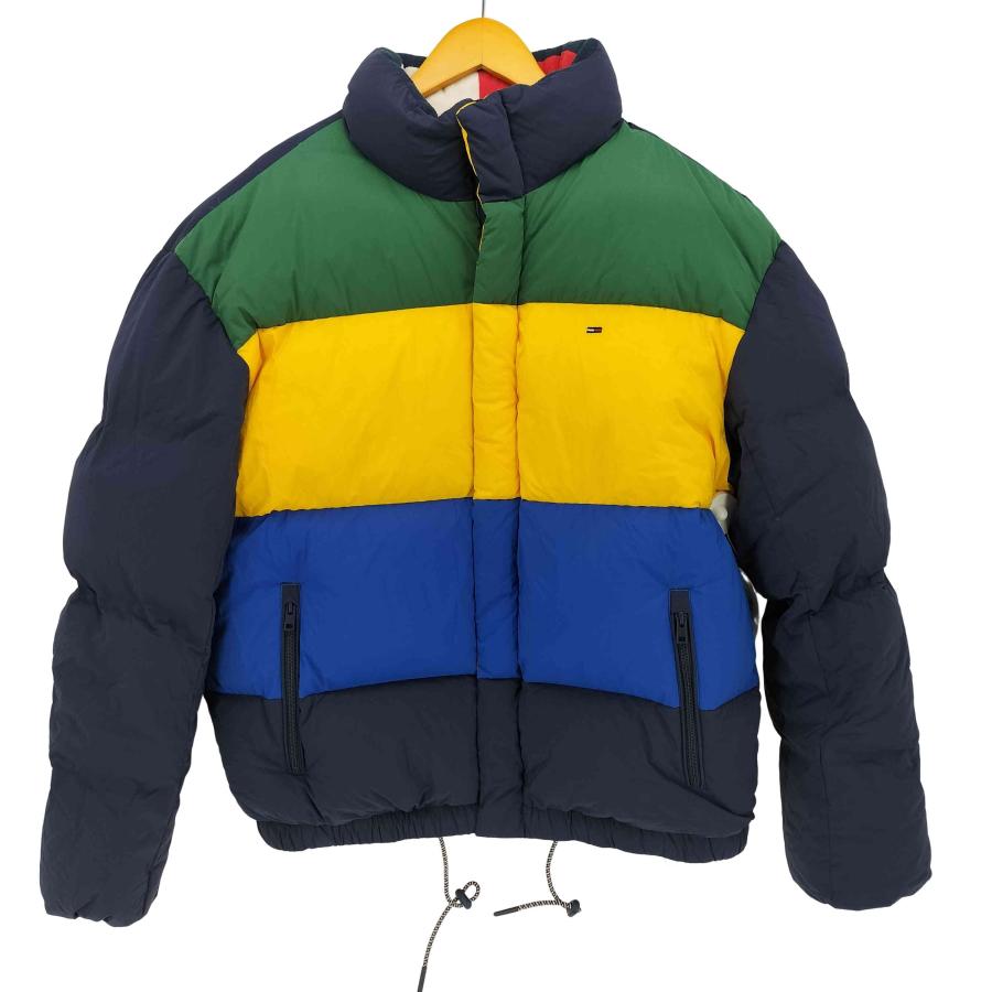 TOMMY JEANS（トミー・ジーンズ） マルチカラー ダウン ジャケット 