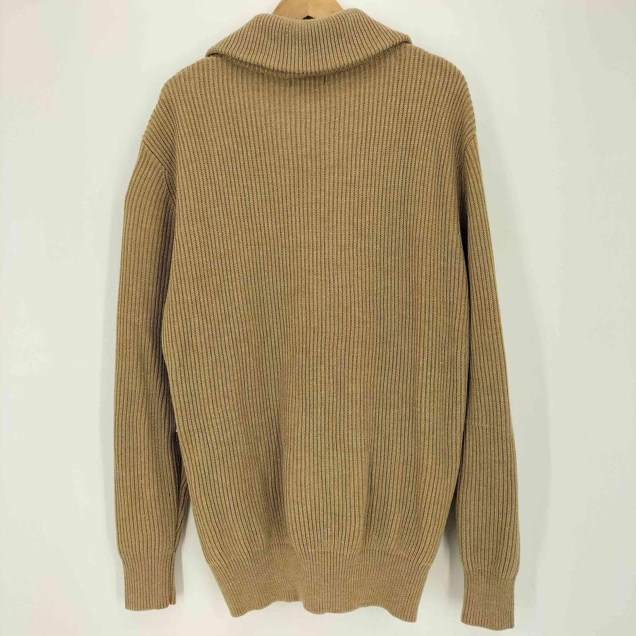 ZARA（ザラ） ダブルジップ リブ ドライバーズニット メンズ import：L 