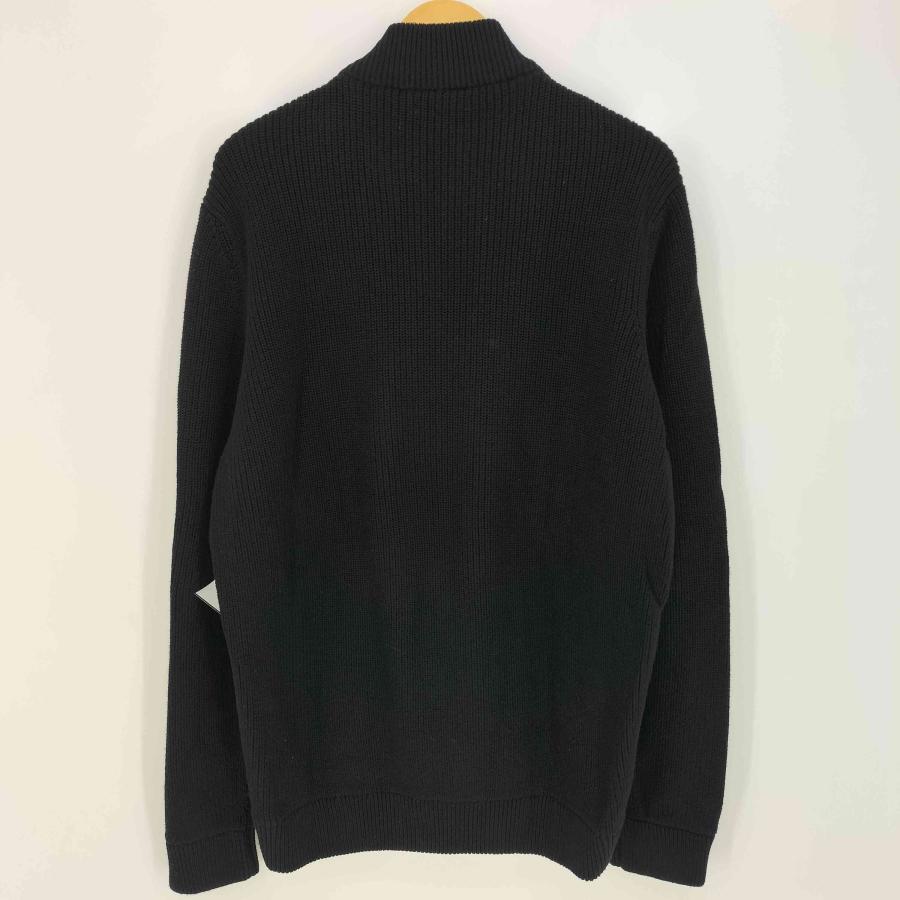 ZARA（ザラ） リブ ダブルジップ ドライバーズニット メンズ import