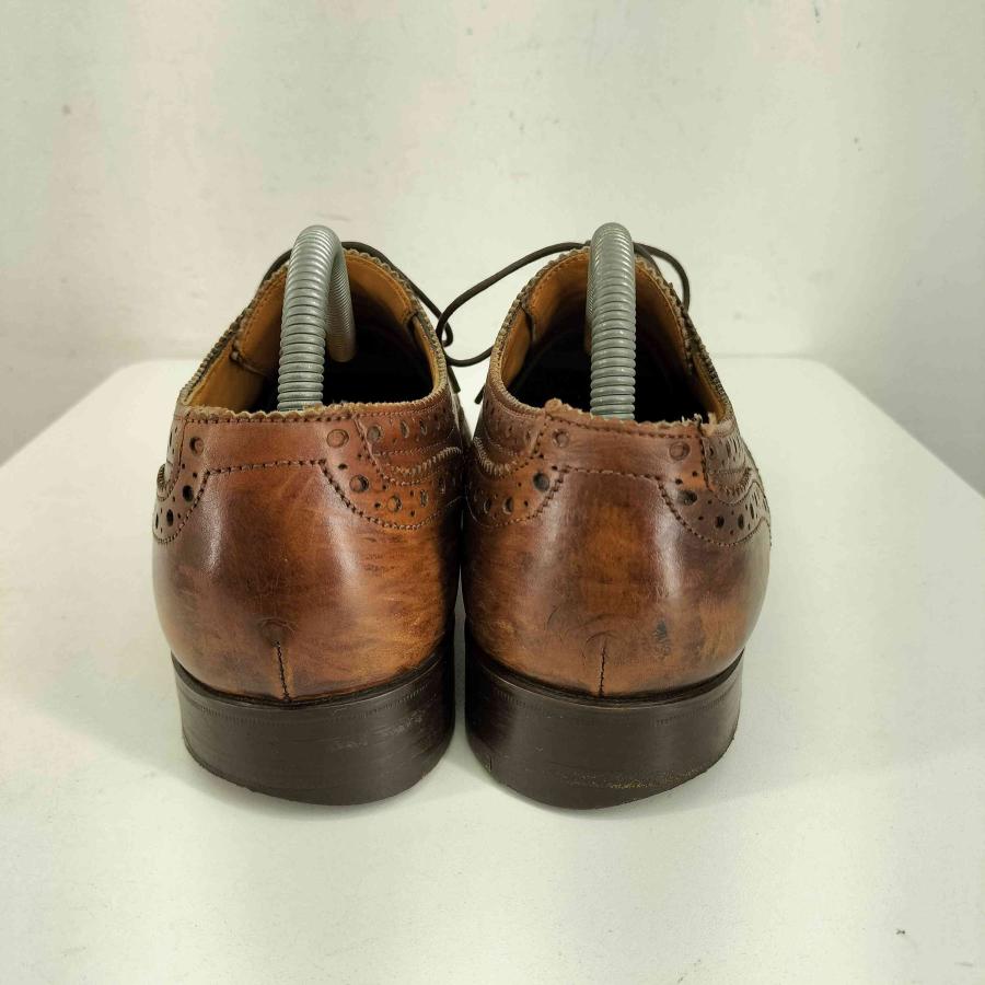 Burberry　メンズ　ウィングチップ 革靴 レザー シューズ BURBERRY（バーバリー） ウィングチップ ダービーシューズ メンズ 6 1