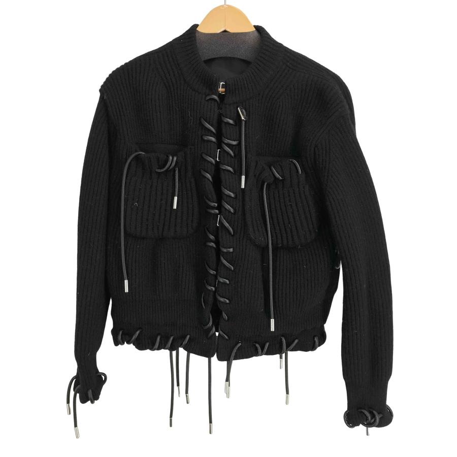 sacai（サカイ） 22AW Wool Knit Blouson レディース JPN：1 中古 古着 
